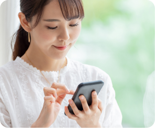 スマホ・PCからまずは店舗検索
