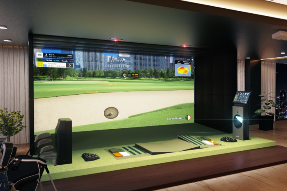 全打席に高性能の最新シュミレーターを設置、TWOVISON NXも導入！<br>プロによるマンツーマンレッスンが受けられる