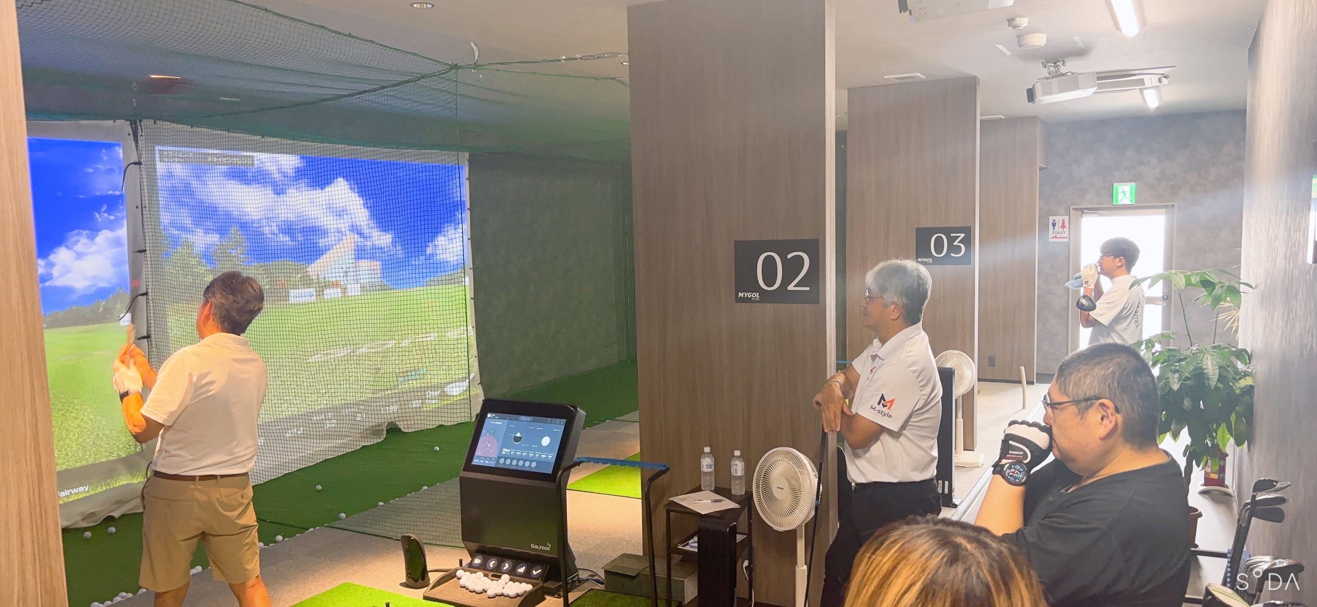 日立大みか店 飛距離アップレッスン開催の様子